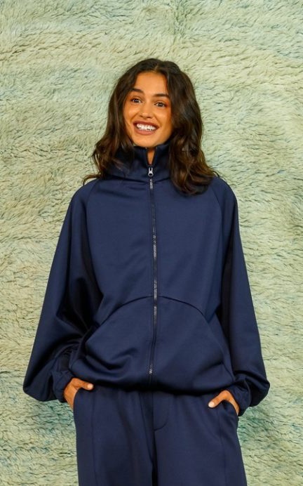 Marineblauw Sweater