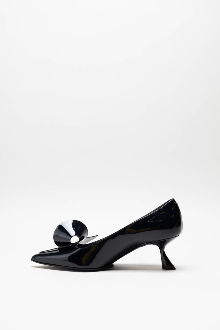 Donkerblauw Pump image