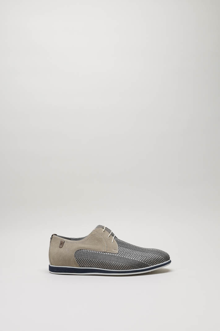 Grijs Veterschoen