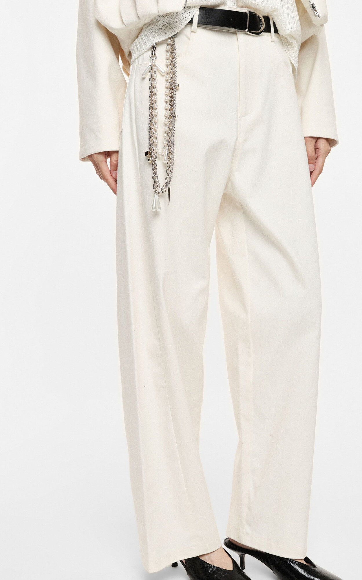 Ecru Broek
