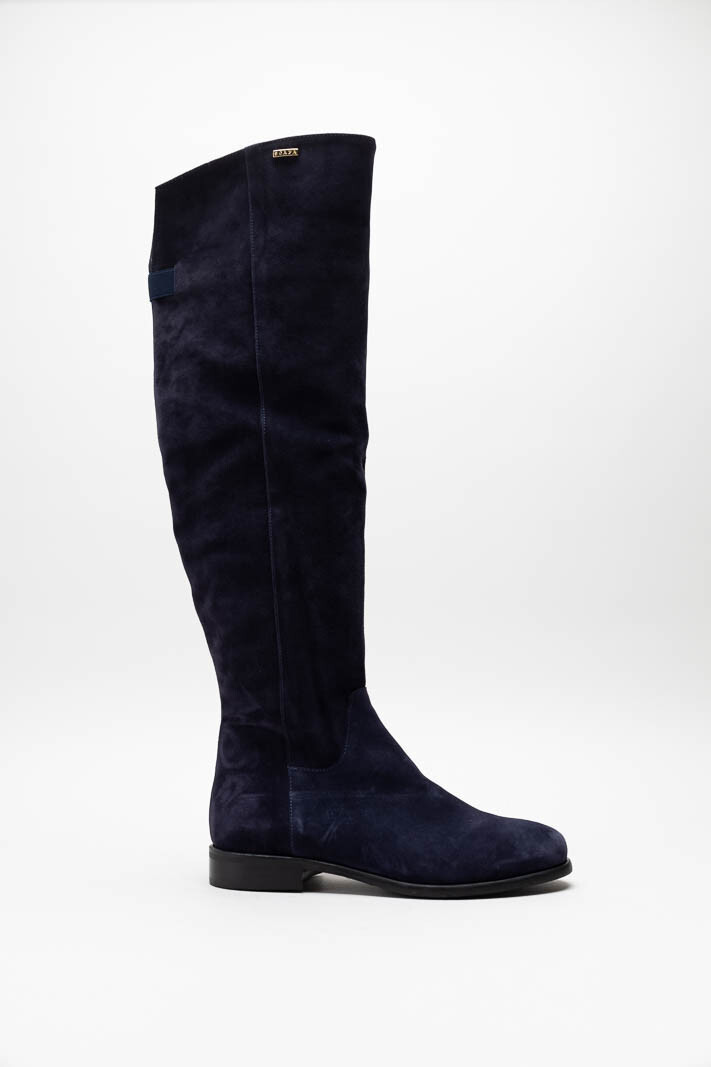 Donkerblauw Laars