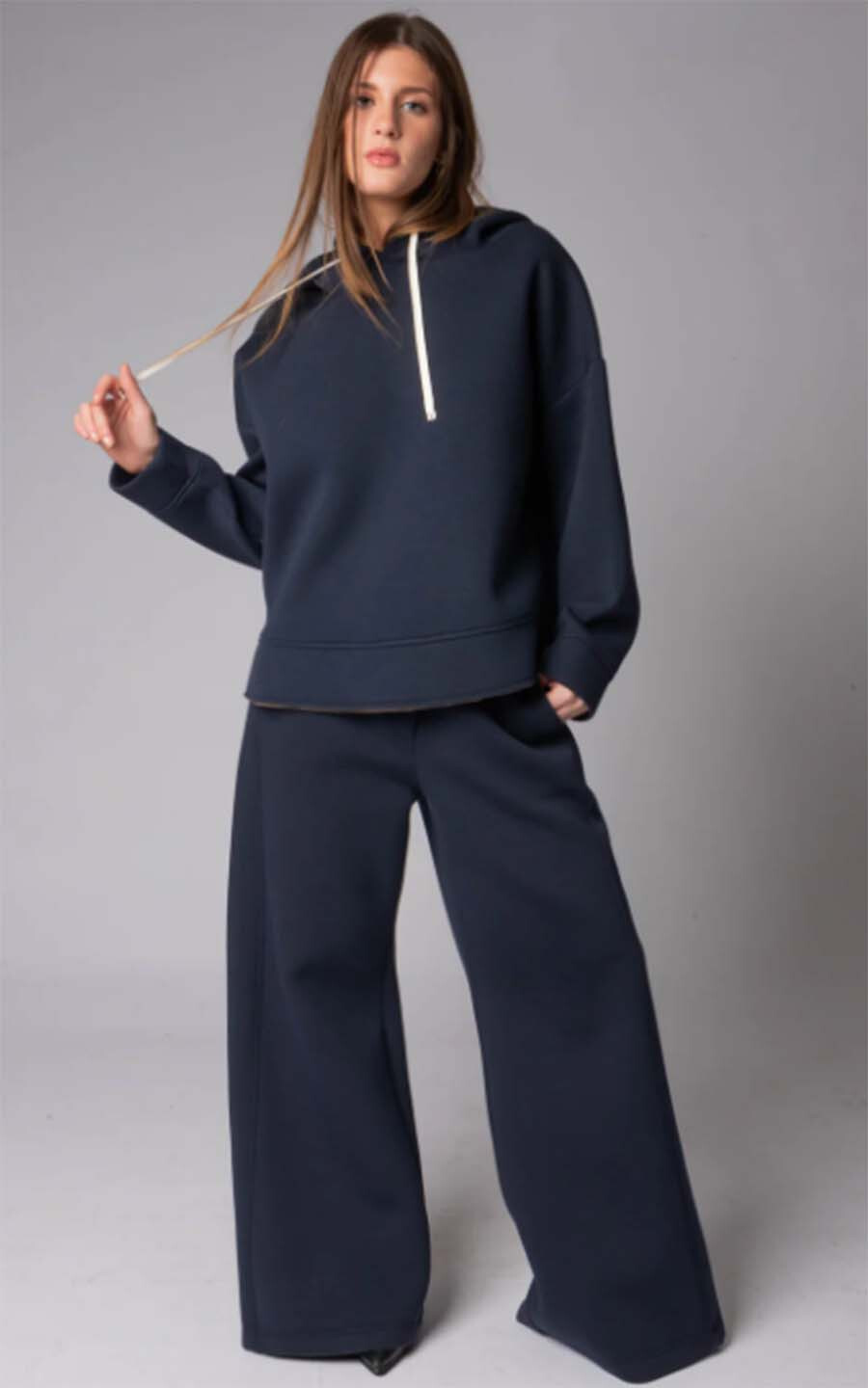 Donkerblauw Broek