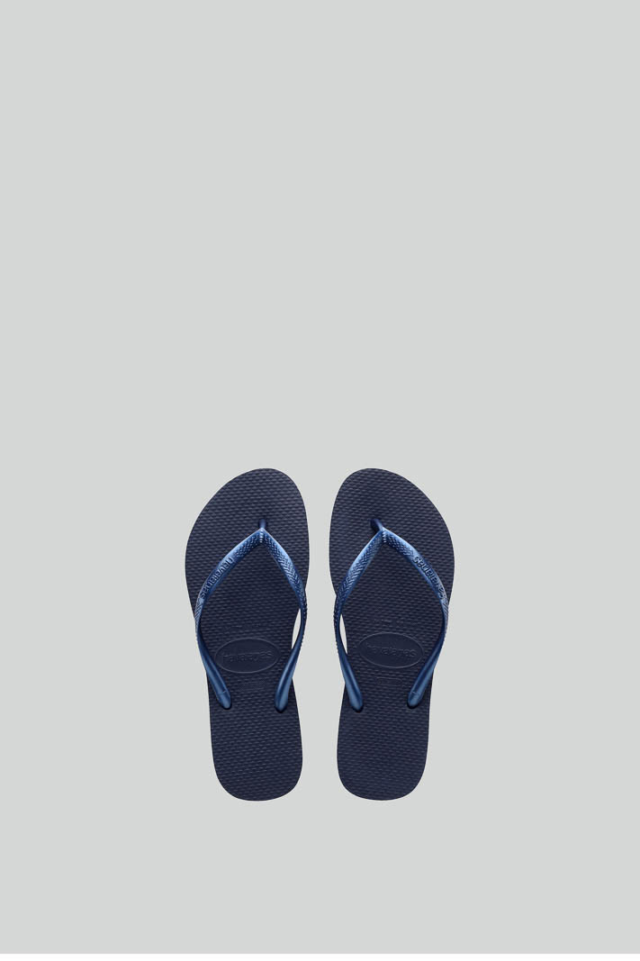 Donkerblauw Slipper
