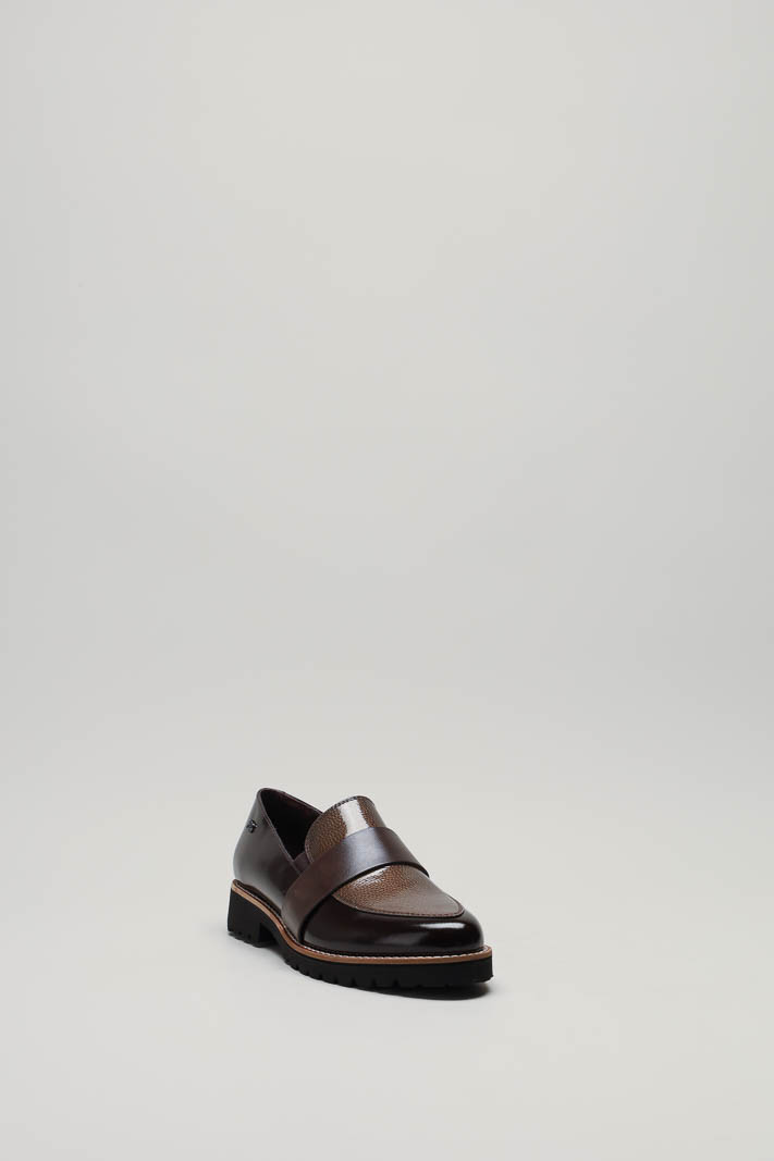 zoom in on Donkerbruin Mocassin image Donkerbruin Mocassin image