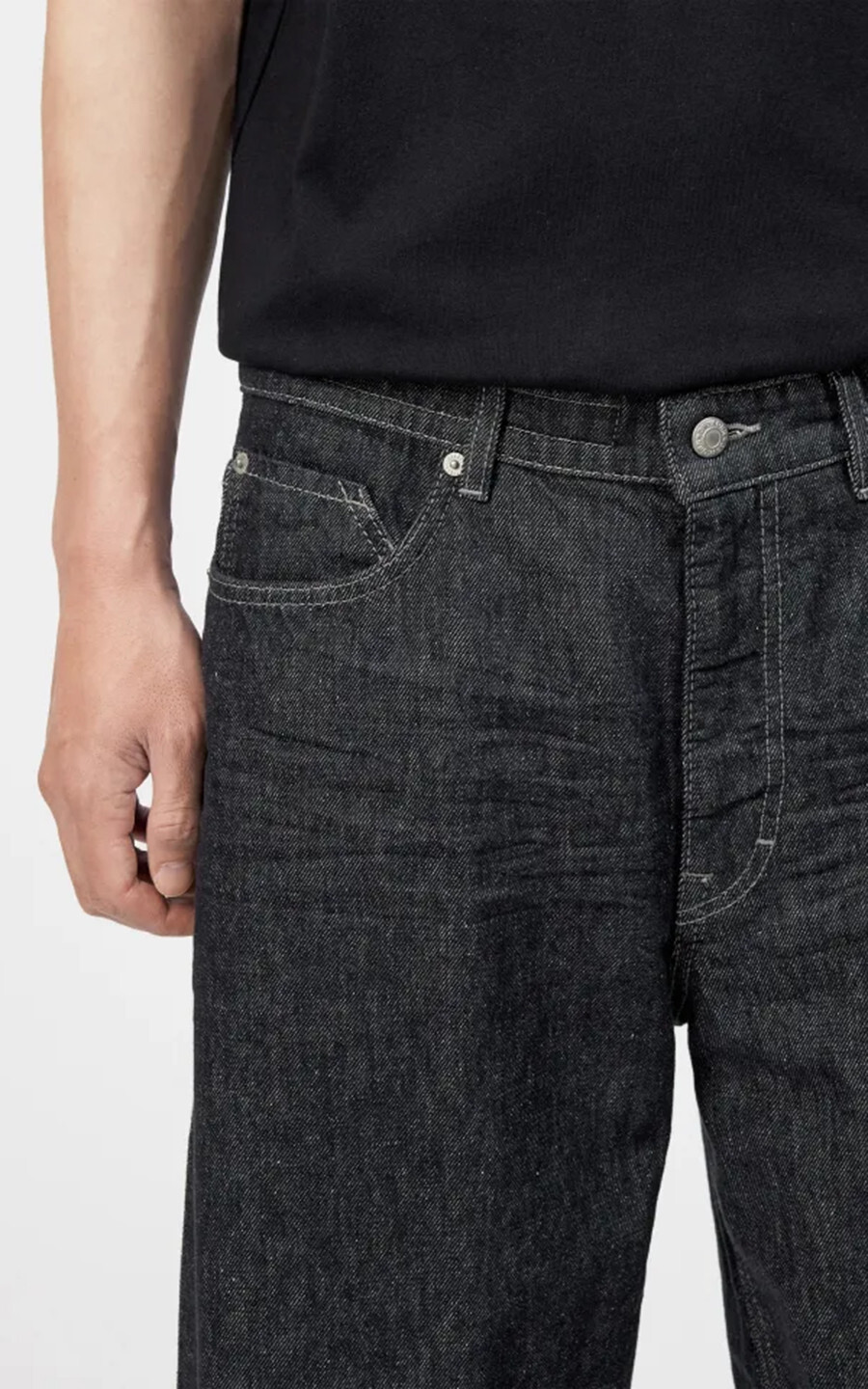 Zwart Jeansbroek image