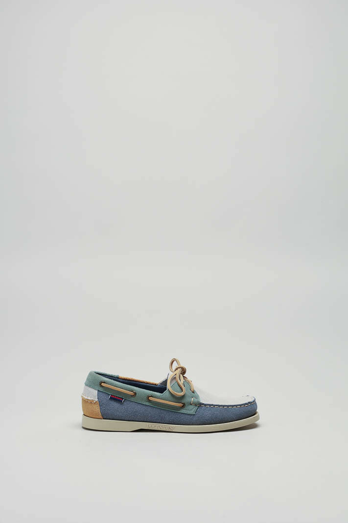 zoom in on Lichtblauw Bootschoen image Lichtblauw Bootschoen image