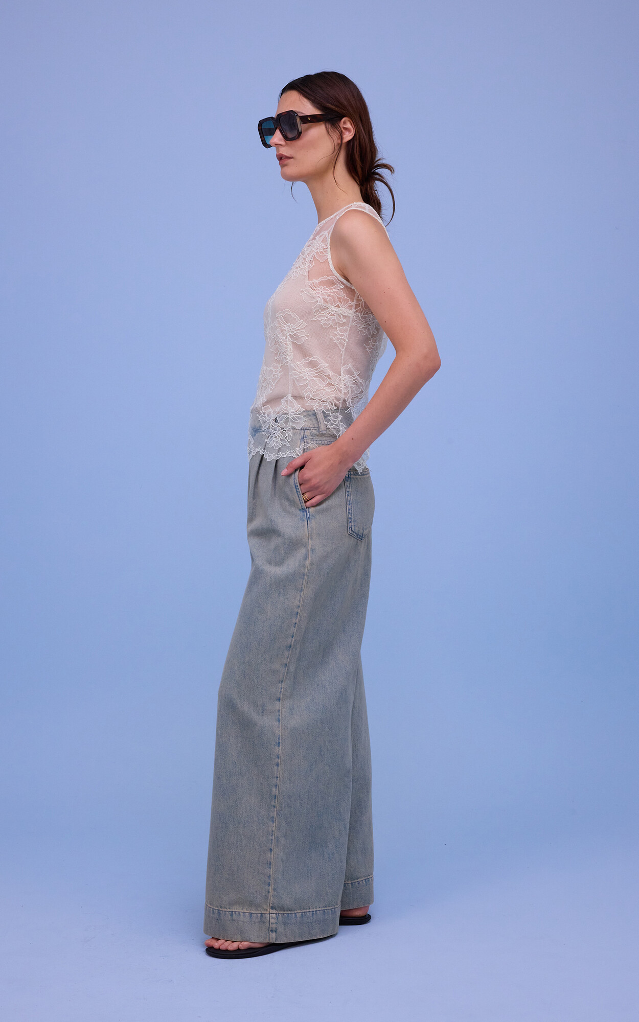 Gebroken wit T-shirt/top image