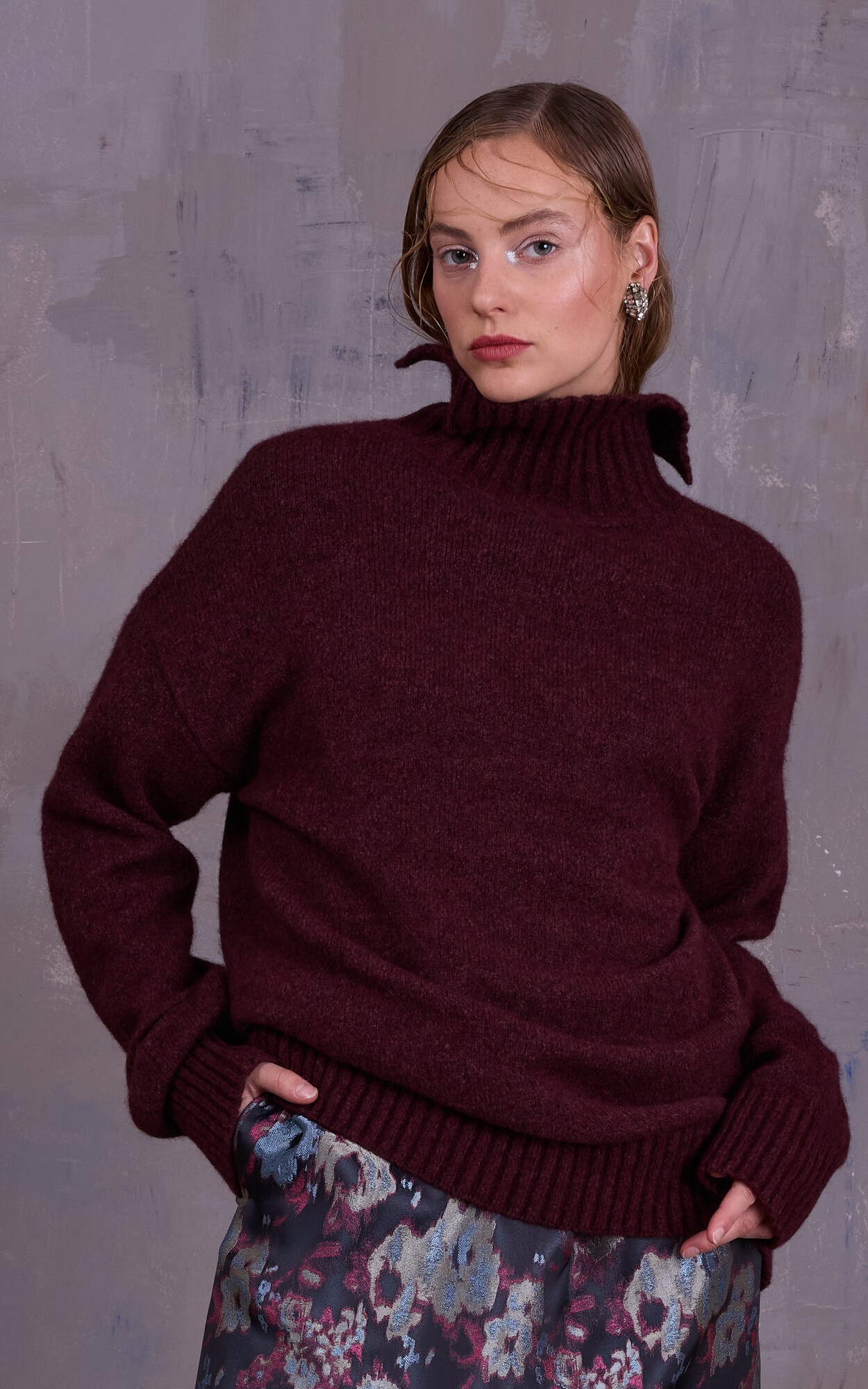 Bordeaux Sweater/trui