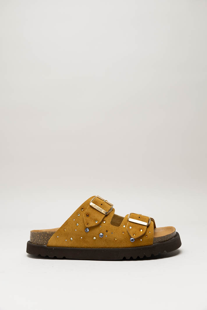 Cognac Slipper