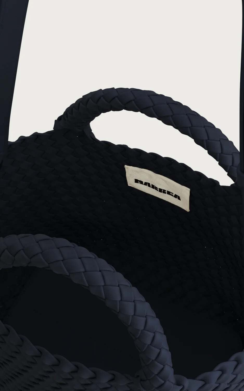 Donkerblauw Handtas image