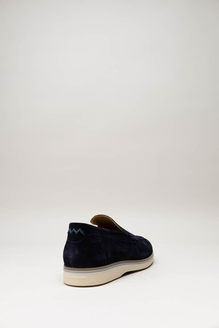 Donkerblauw Mocassin image