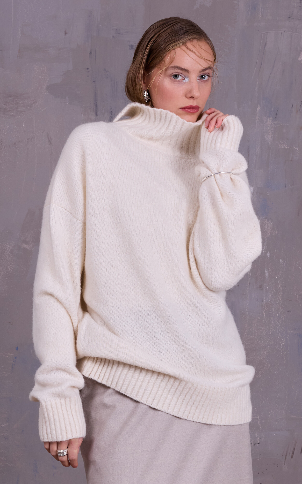 Ecru Sweater/trui