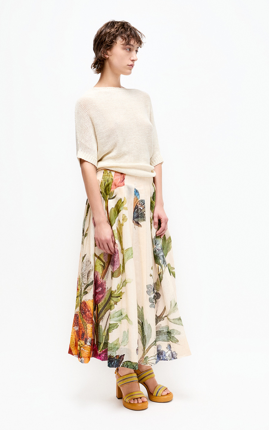 Beige Rok