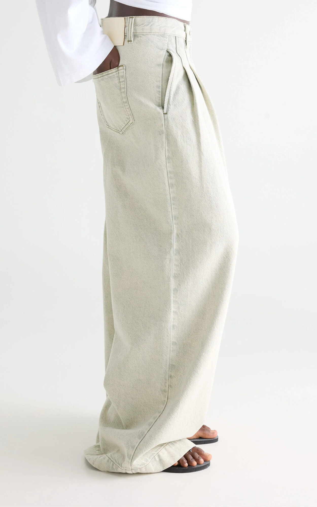 Lichtgroen Broek image