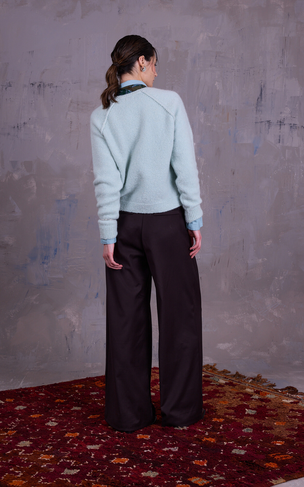Lichtblauw Sweater/trui image