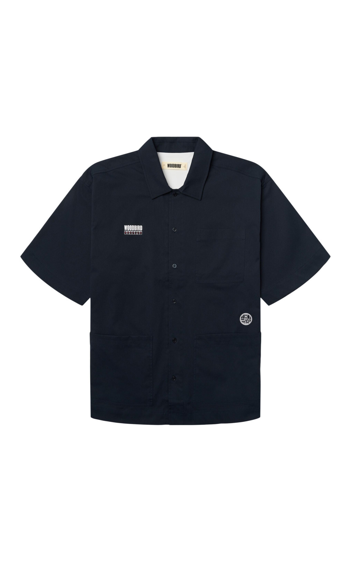 Donkerblauw Hemd image