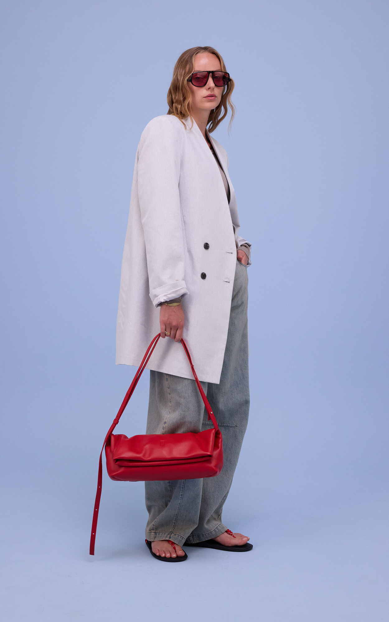 Blauw Jeansbroek image