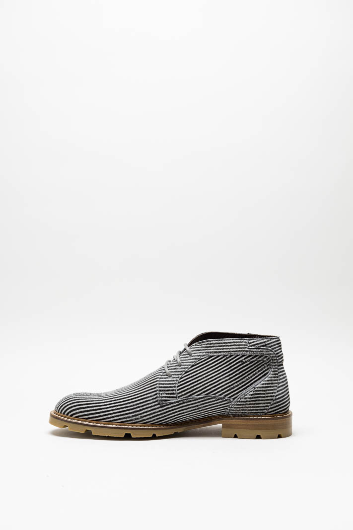 Lichtgrijs Veterschoen hoog image