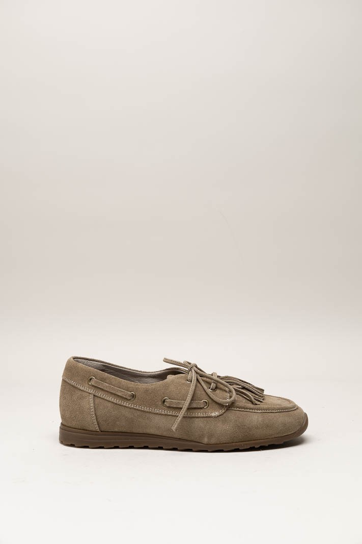 Taupe Bootschoen