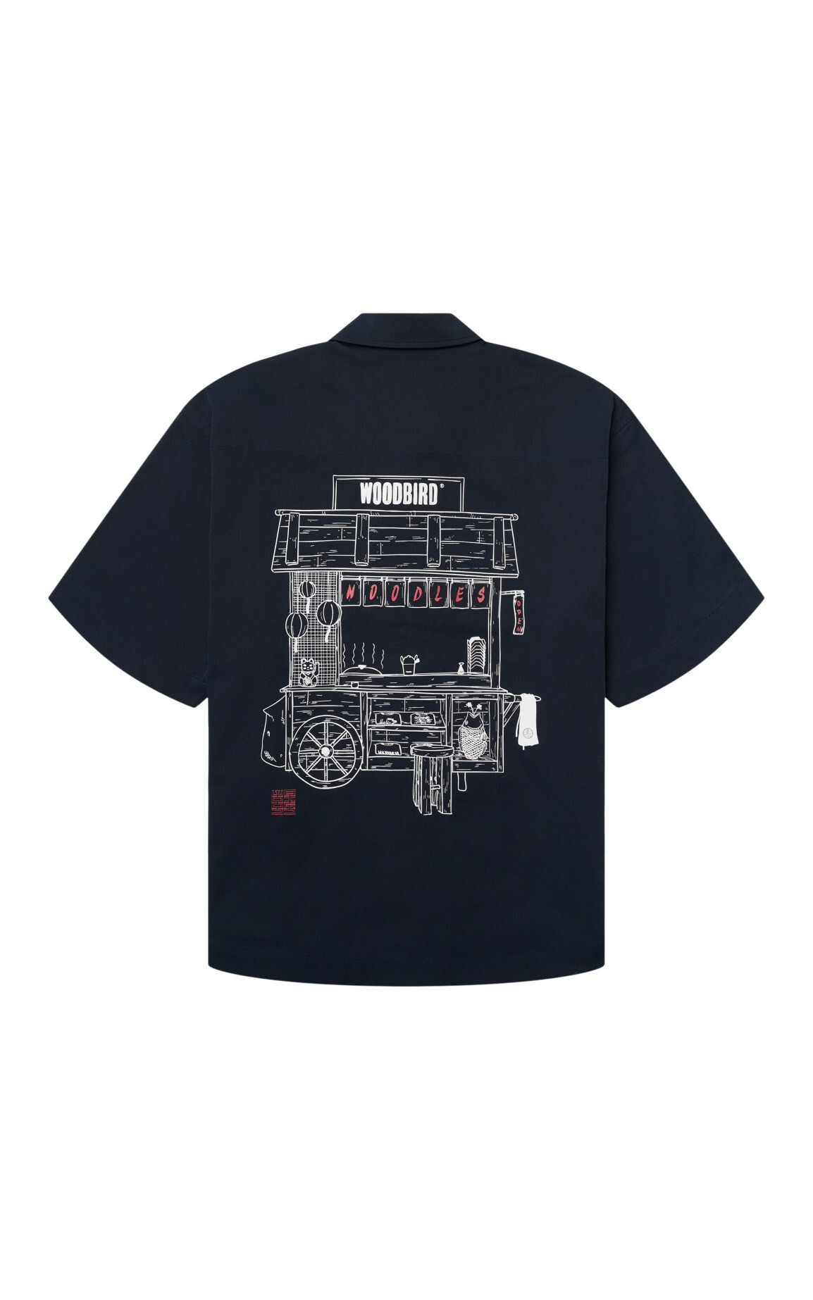 Donkerblauw Hemd image