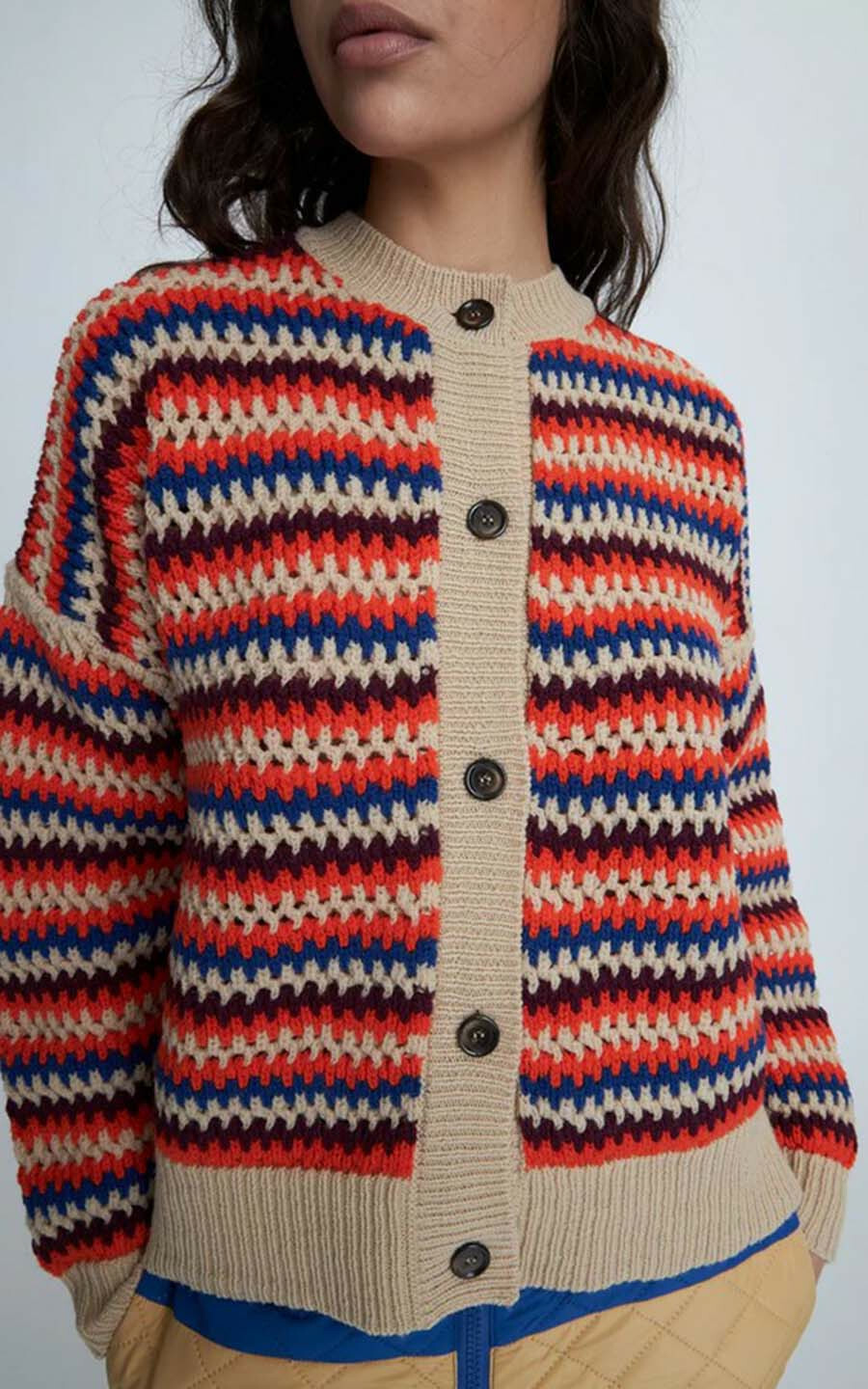 zoom in on Oranje Cardigan image Oranje Cardigan image