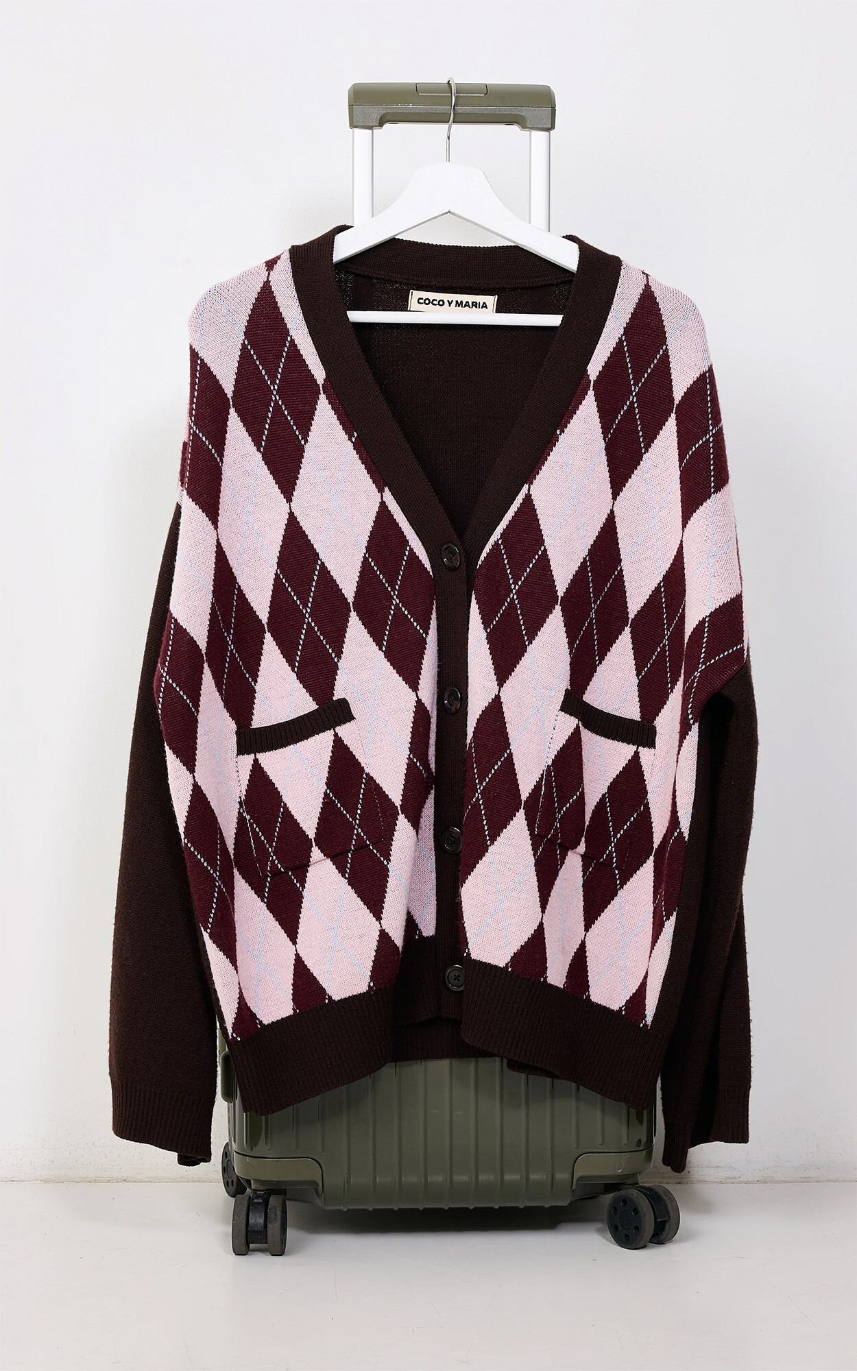 zoom in on Bordeaux Cardigan image Bordeaux Cardigan image