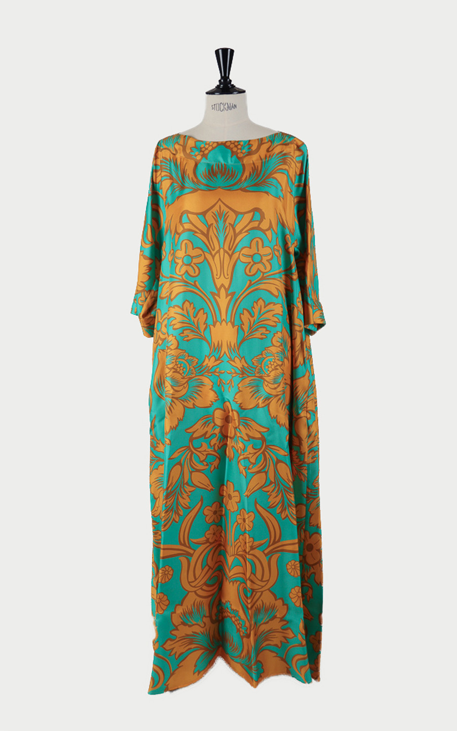 Turquoise Jurk