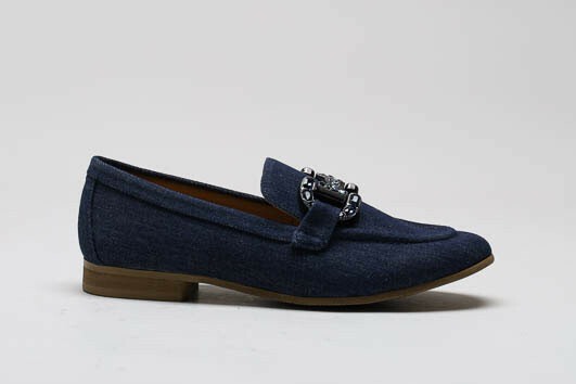 Blauw Mocassin