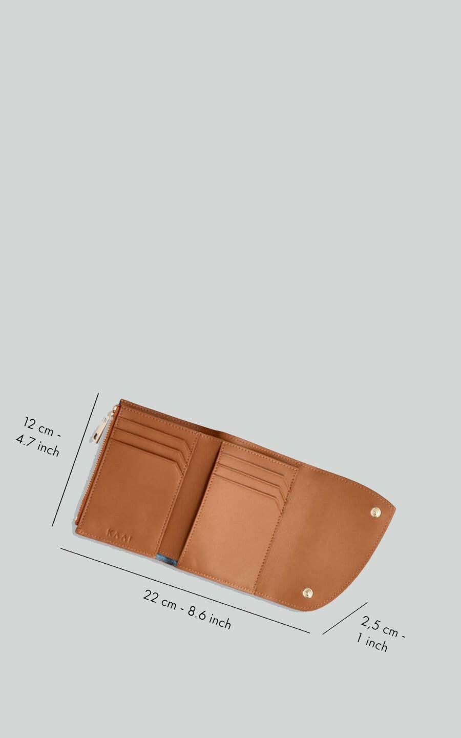 zoom in on Cognac Portemonnees image Cognac Portemonnees image