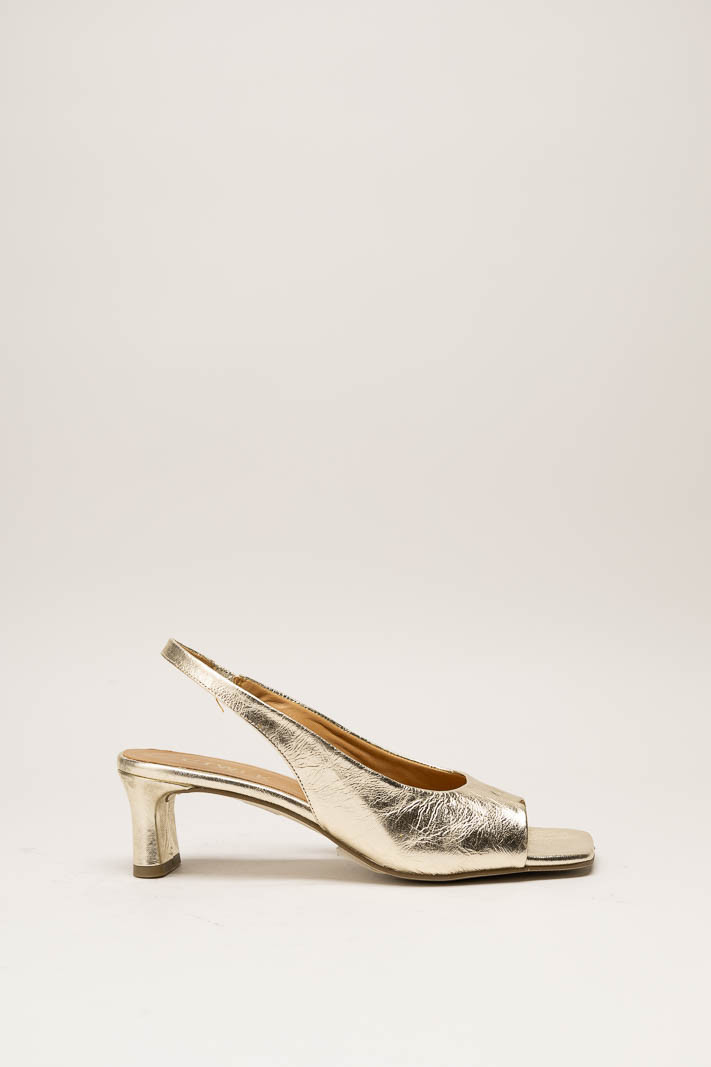 Goud Sandaal hak image