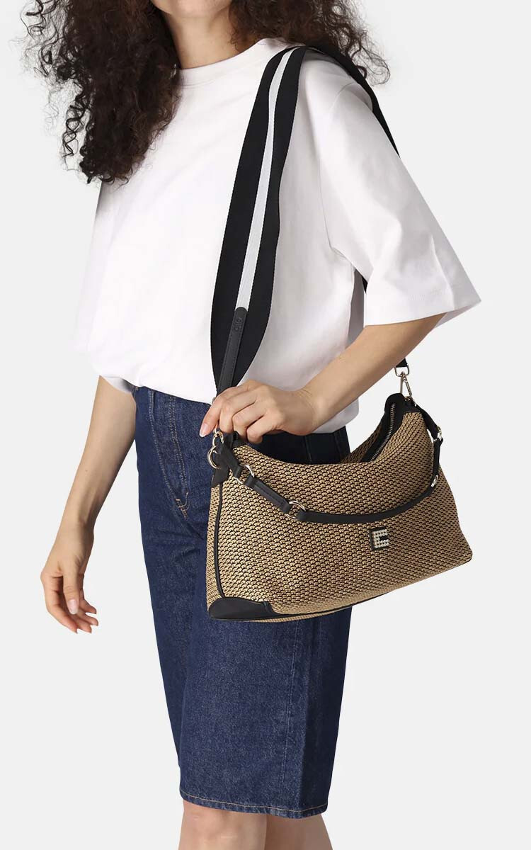 Beige Schoudertas image