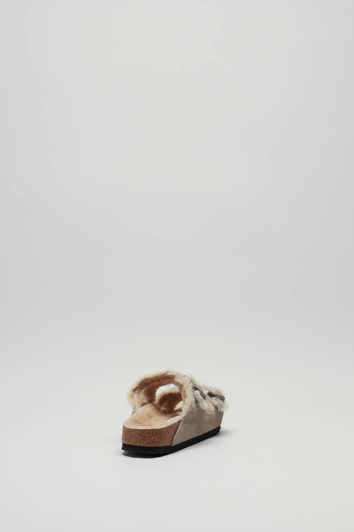 zoom in on Taupe Slipper image Taupe Slipper image