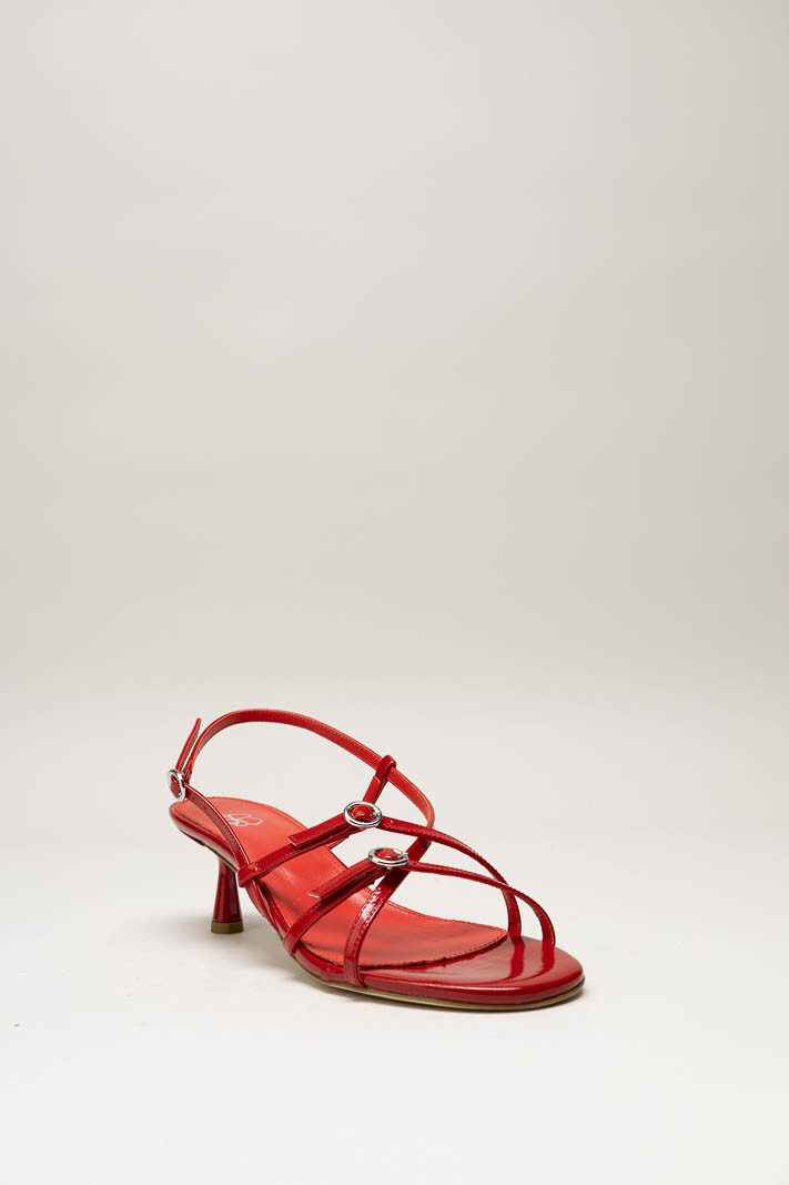 Rood Sandaal hak