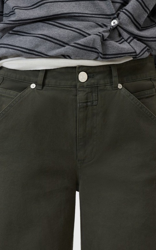Kaki Jeansbroek image