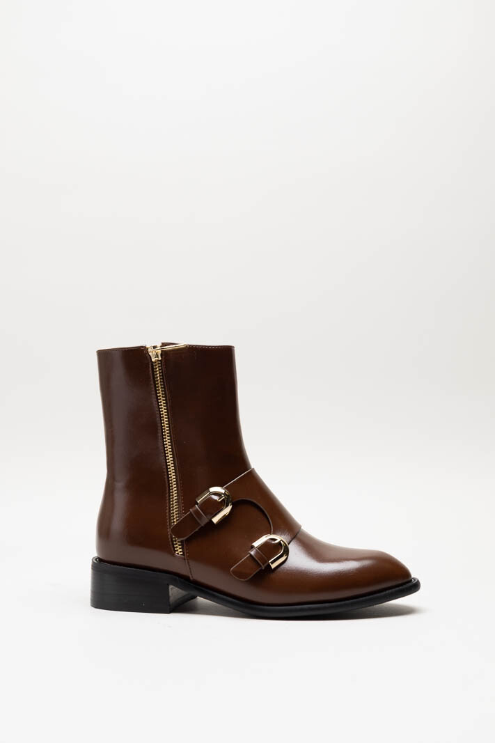 Cognac Enkellaars plat