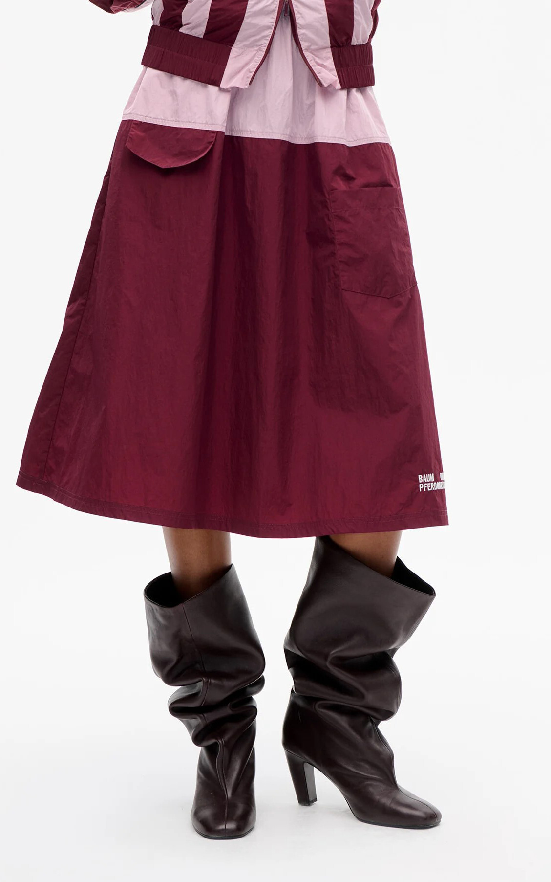 Aubergine Rok