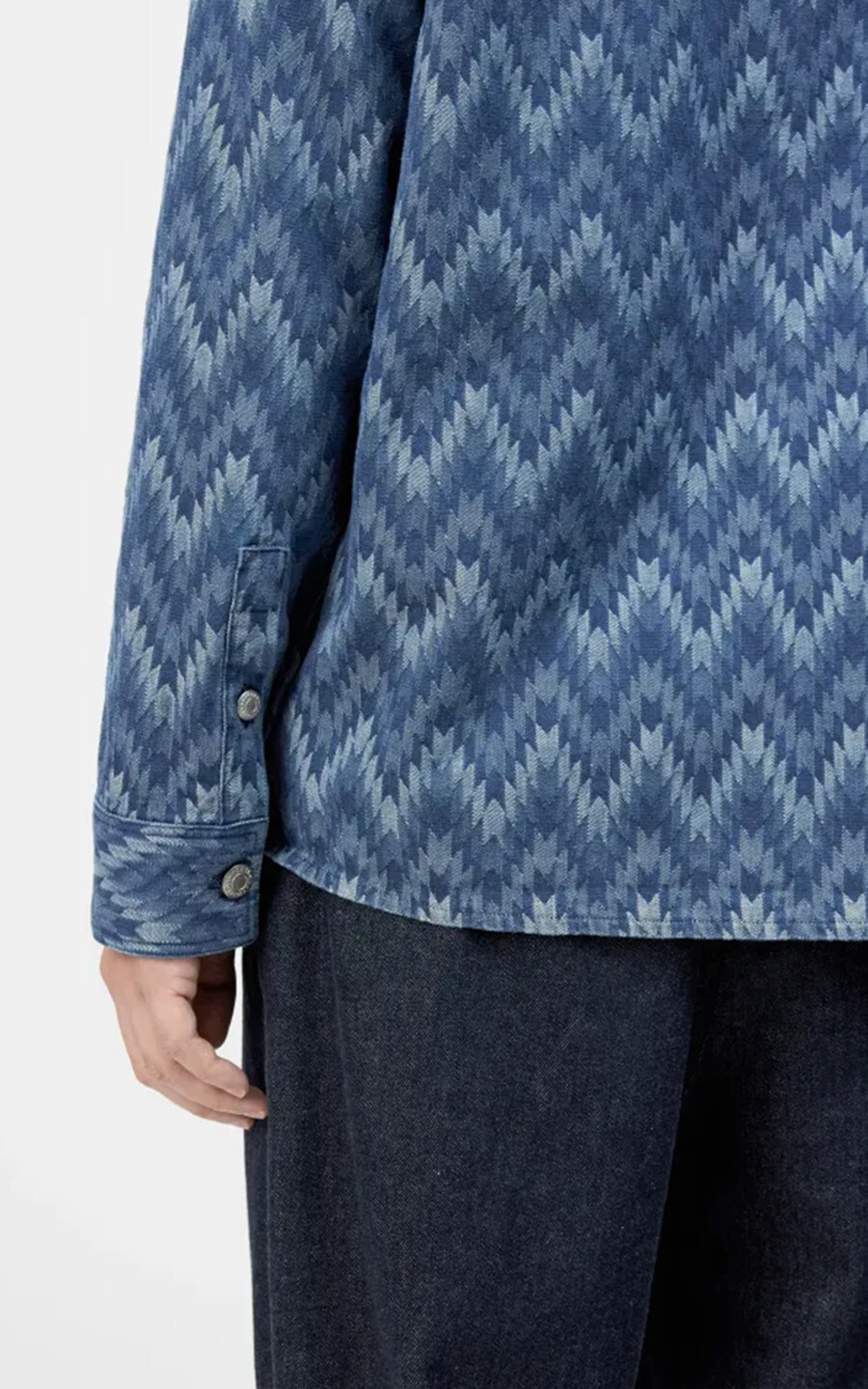 Blauw Overshirt image
