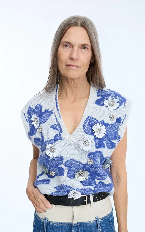 Blauw Debardeur