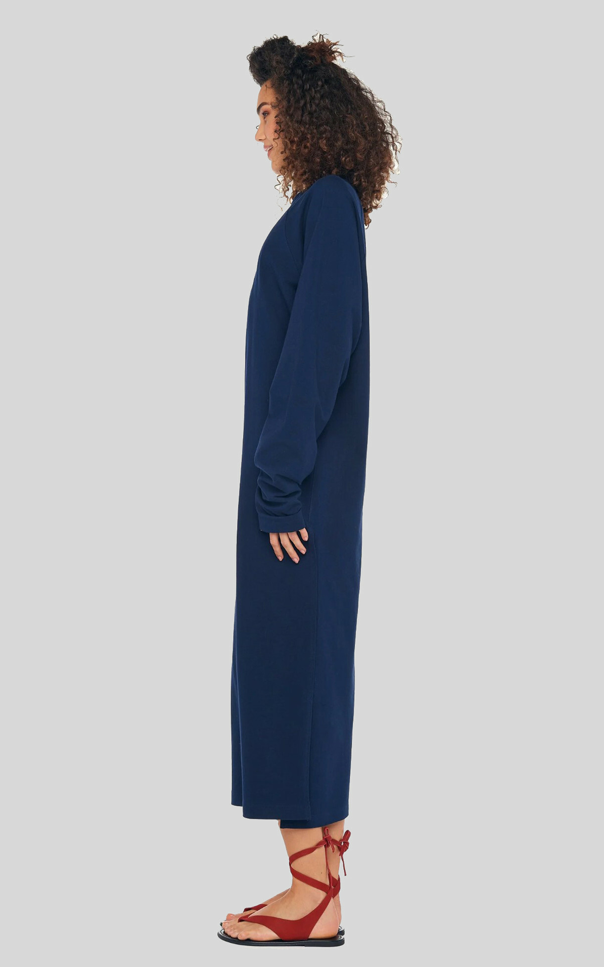 zoom in on Donkerblauw Jurk image Donkerblauw Jurk image