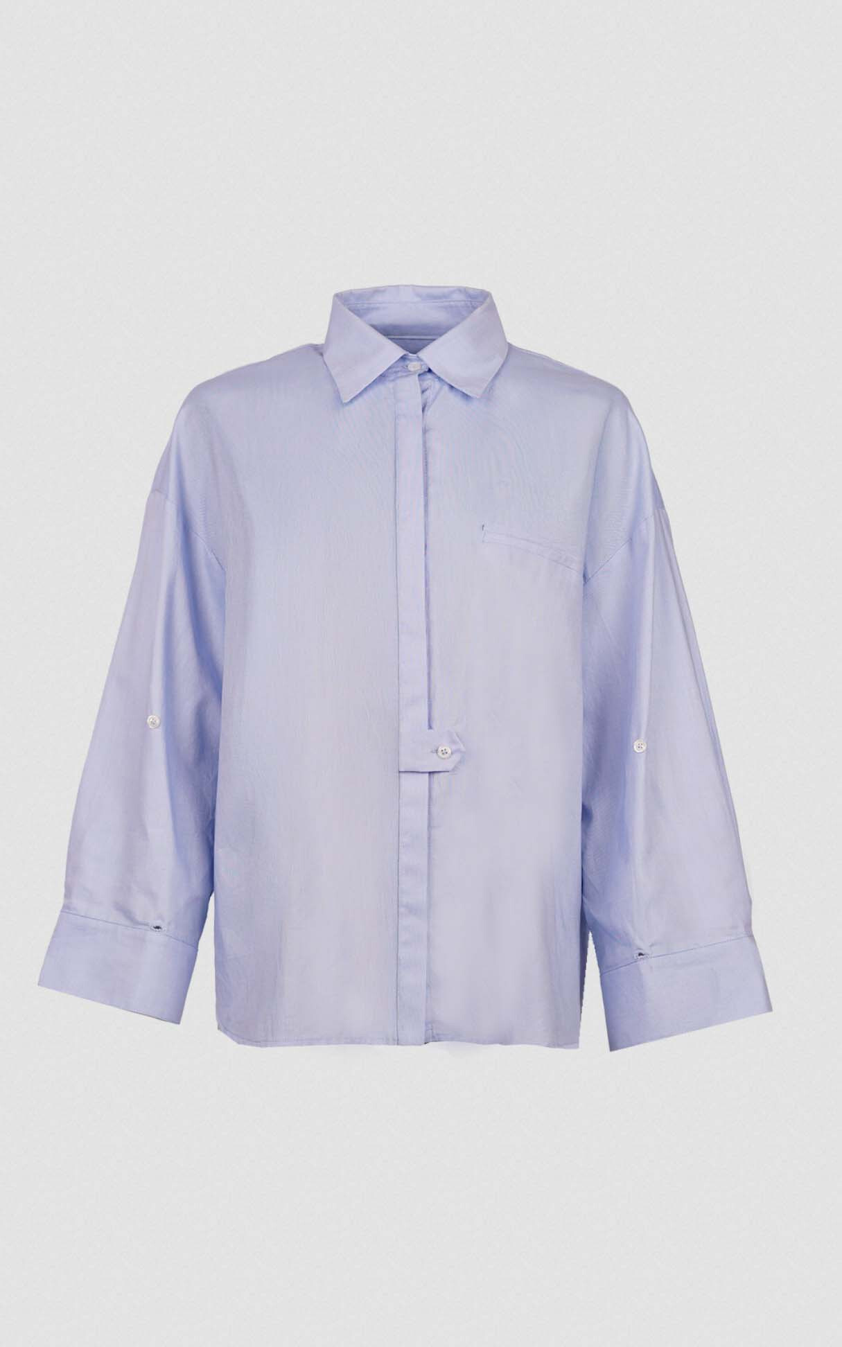 Lichtblauw Blouse image