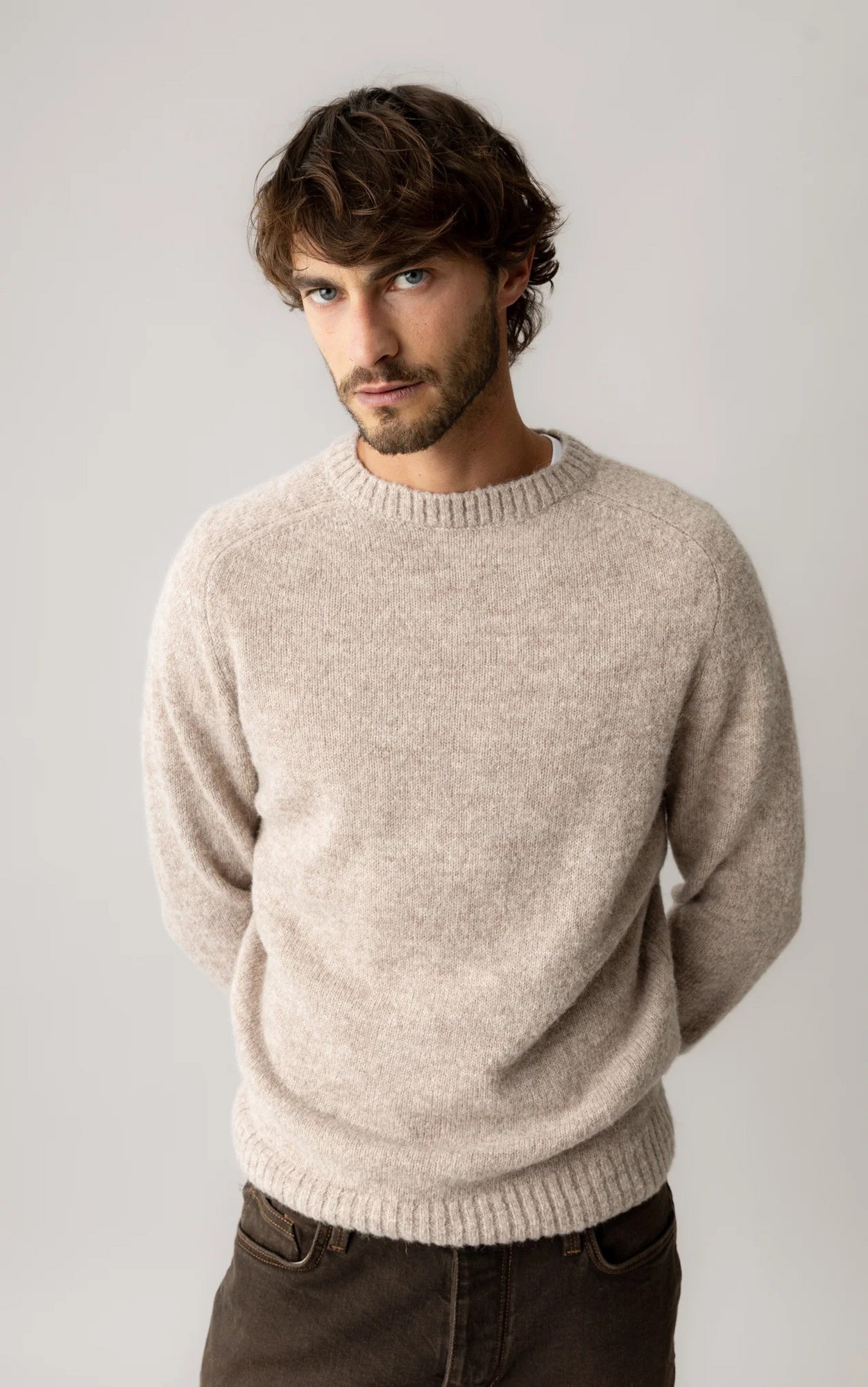 Beige Trui