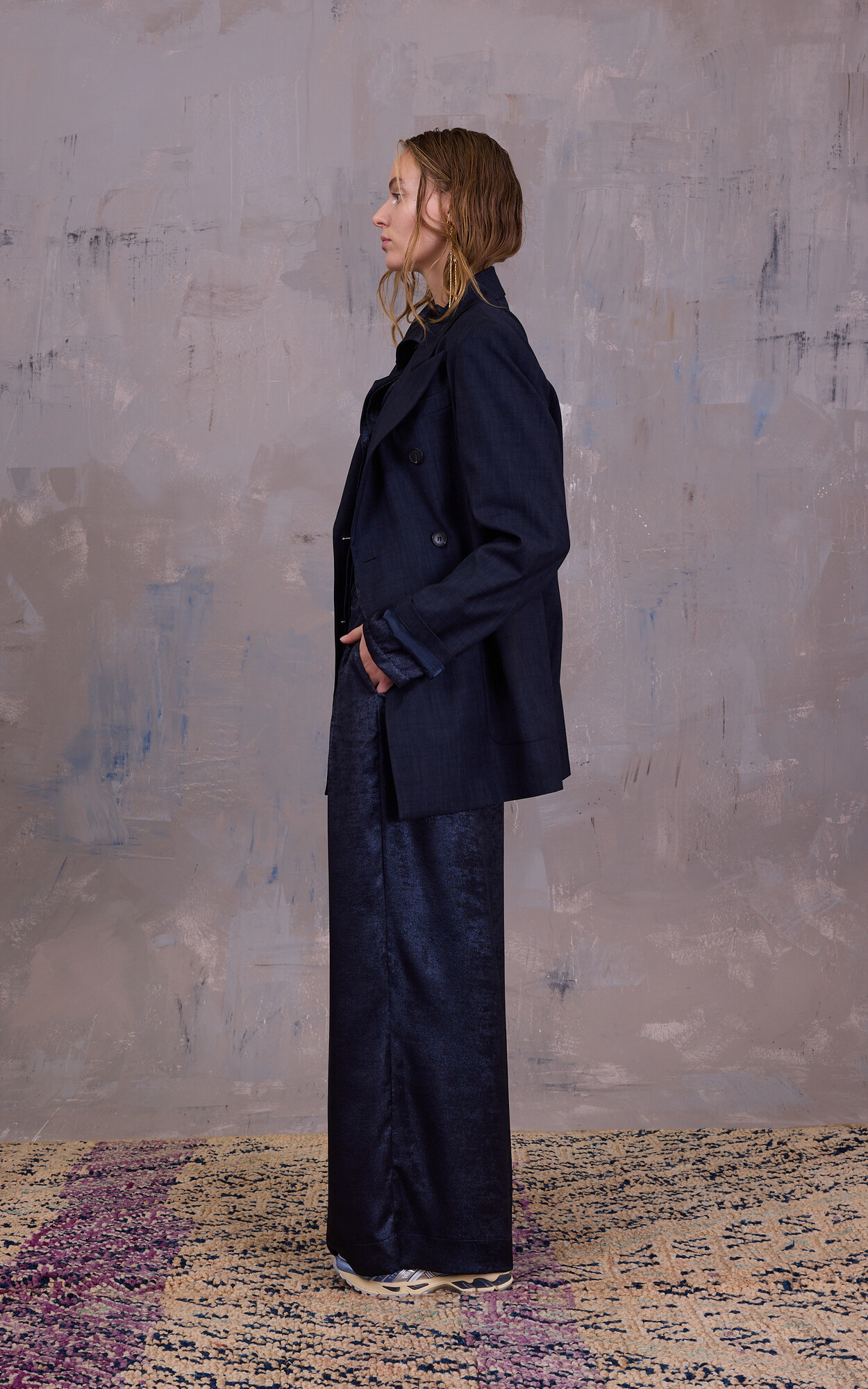 Blauw Blazer