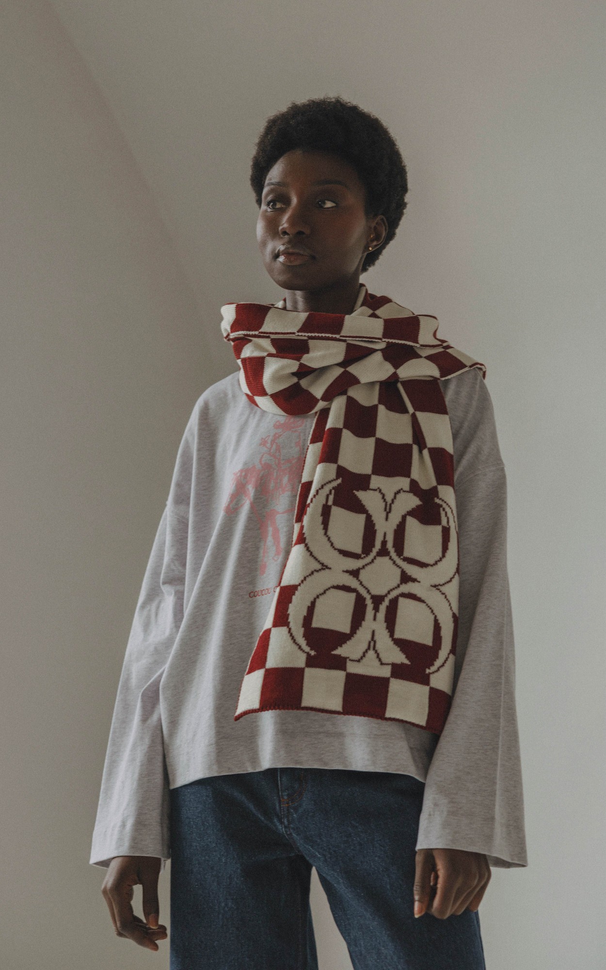 Bordeaux Sjaals image