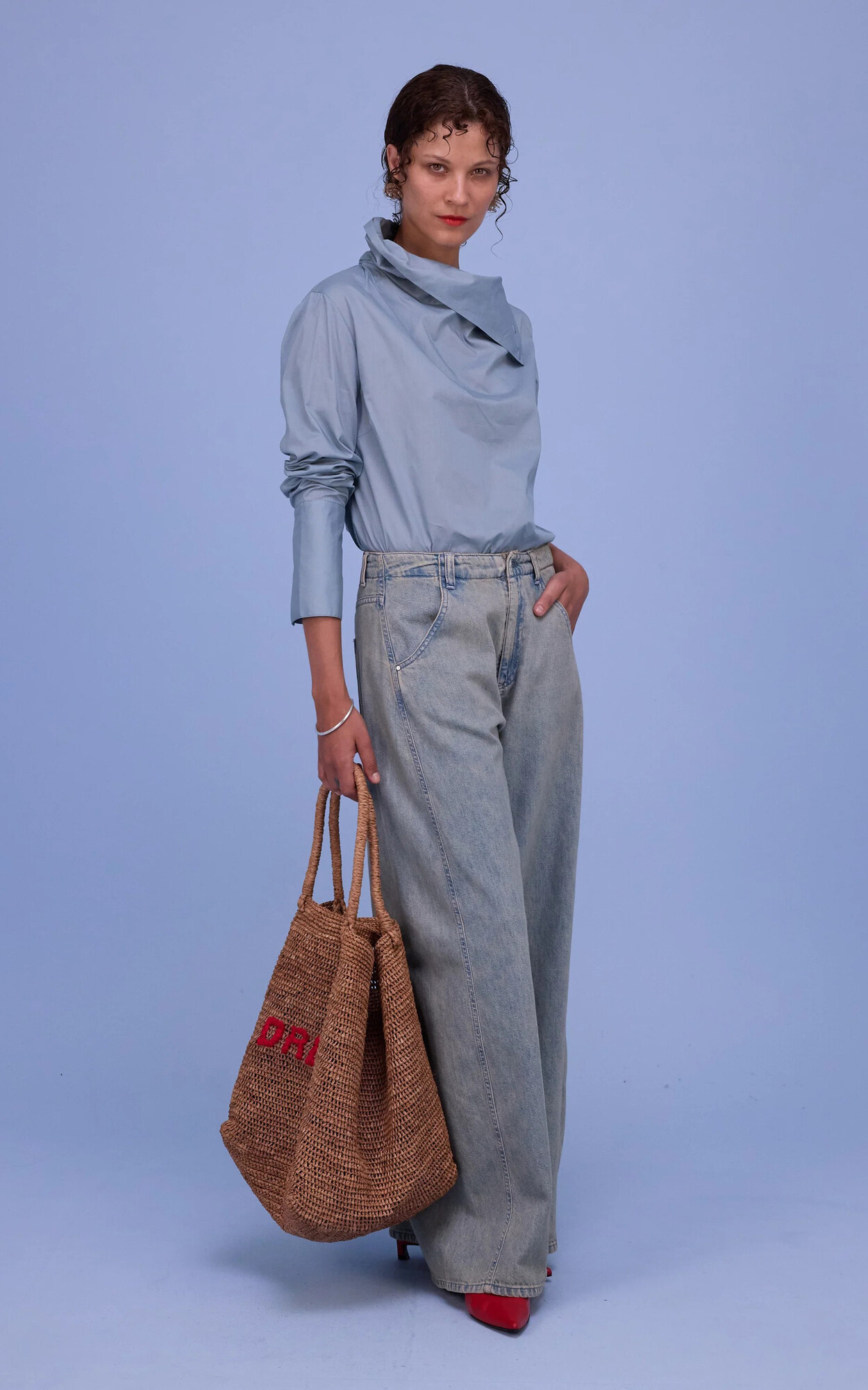 Blauw Blouse image