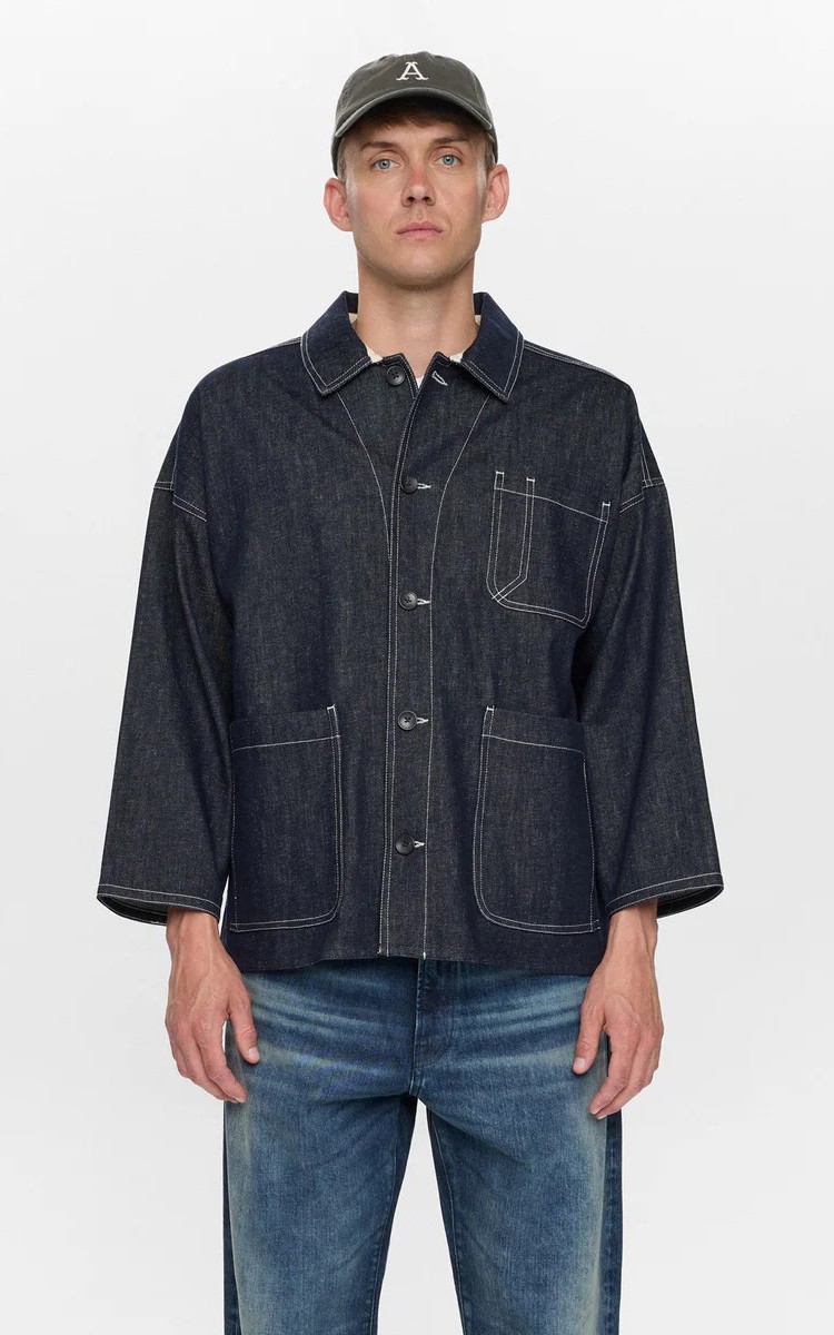 Donkerblauw Overshirt