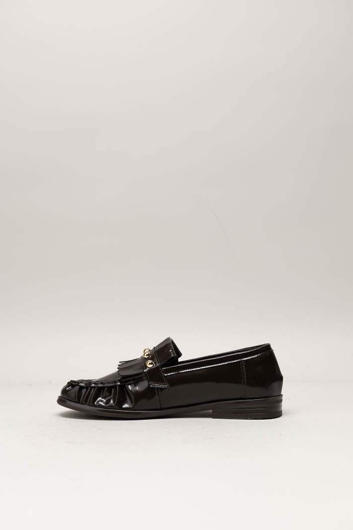 Donkerbruin Mocassin image