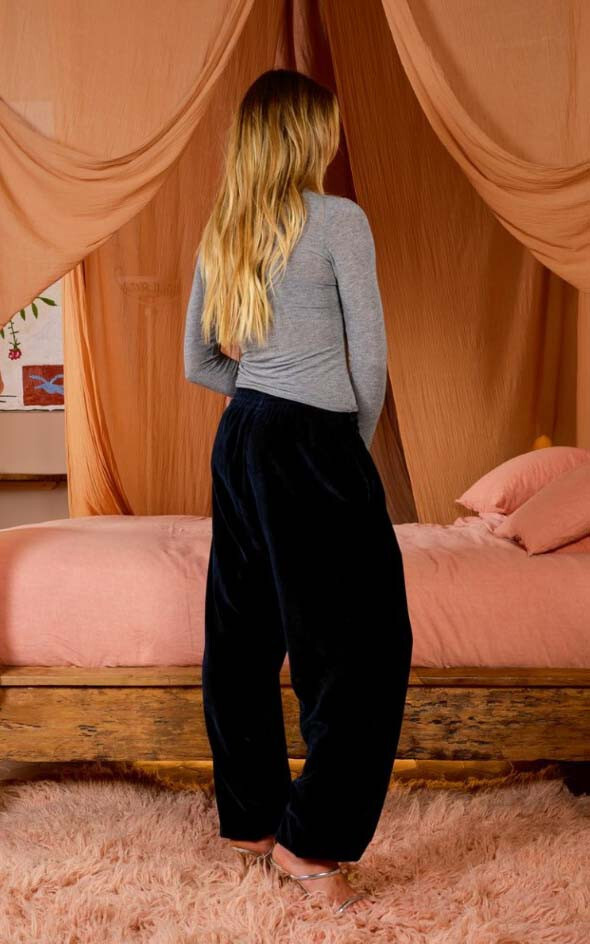 Donkerblauw Broek image