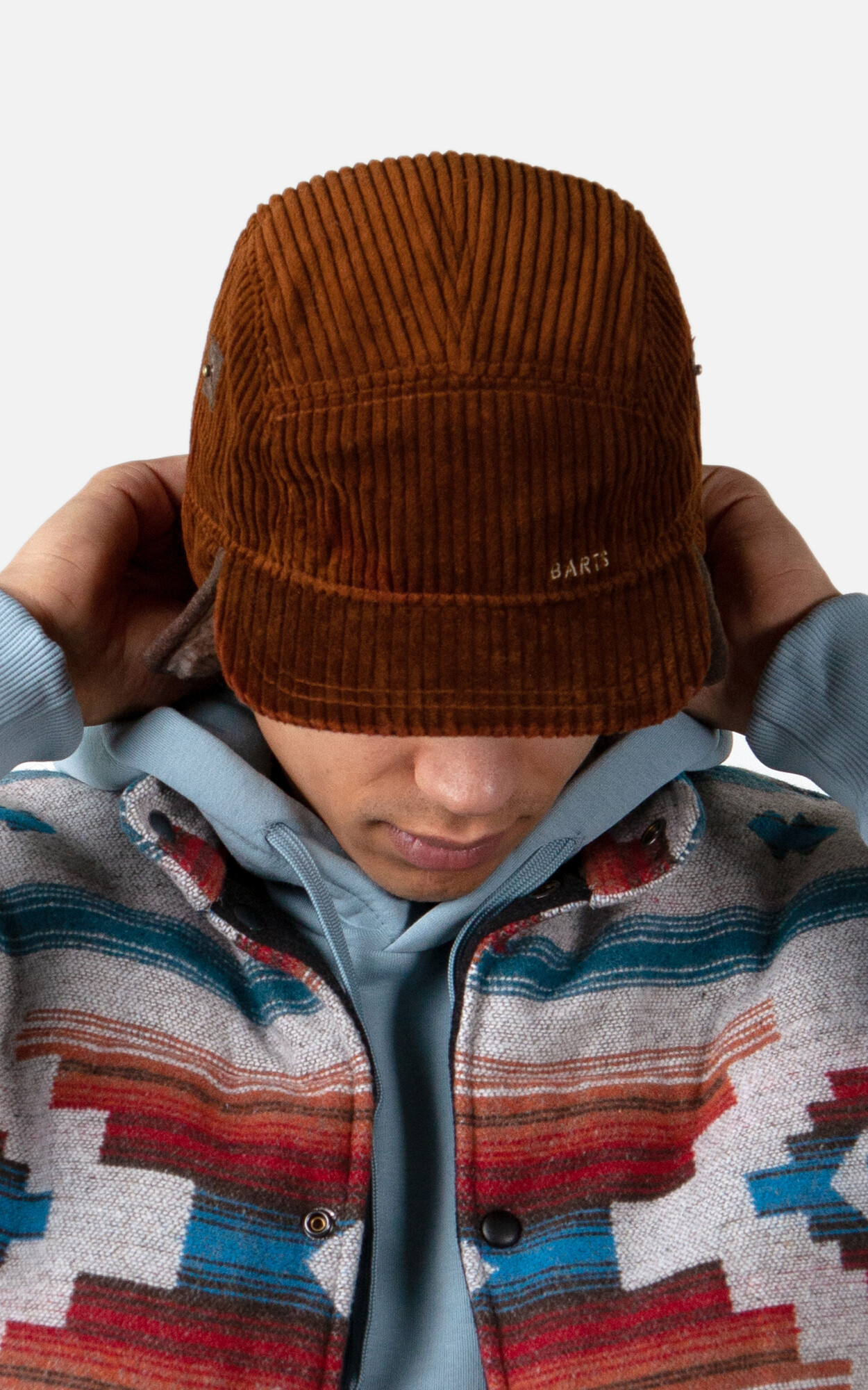 Roestbruin Hoed/pet/muts