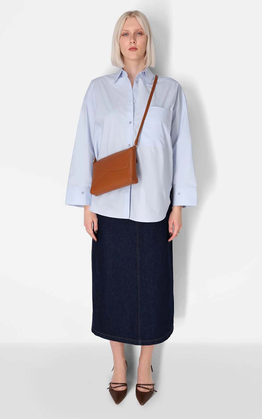 Cognac Cross body image