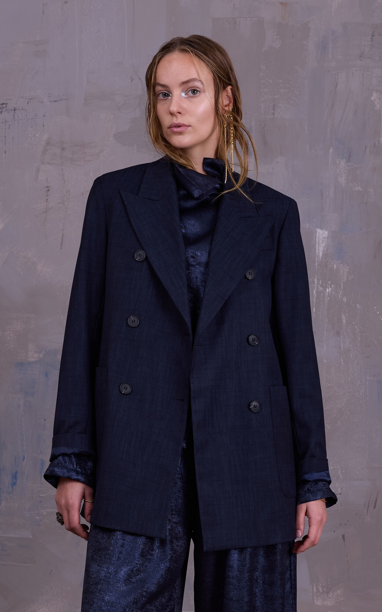 Blauw Blazer